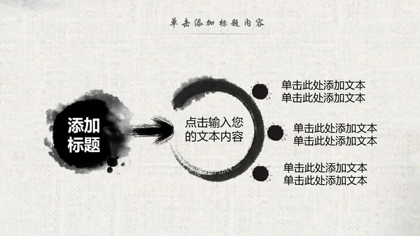 中国风水墨古典读书分享书香中国梦PPT模板