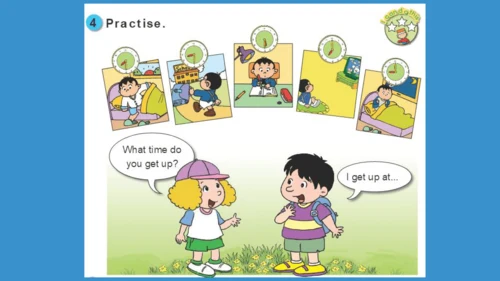 Module 8 Unit 1  What time does your school start?