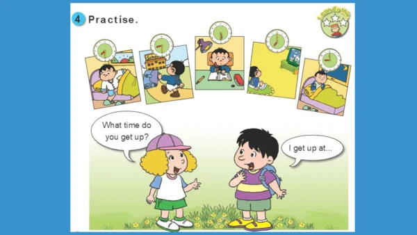 Module 8 Unit 1  What time does your school start?