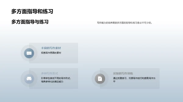 商务风教育培训教学课件PPT模板