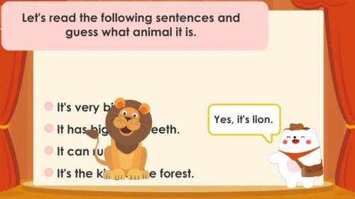 Unit 1 The lion and the mouse Period1（课件(共49张PPT)