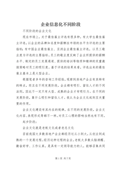 企业信息化不同阶段.docx