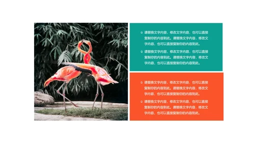 绿色插画风总结汇报PPT模板