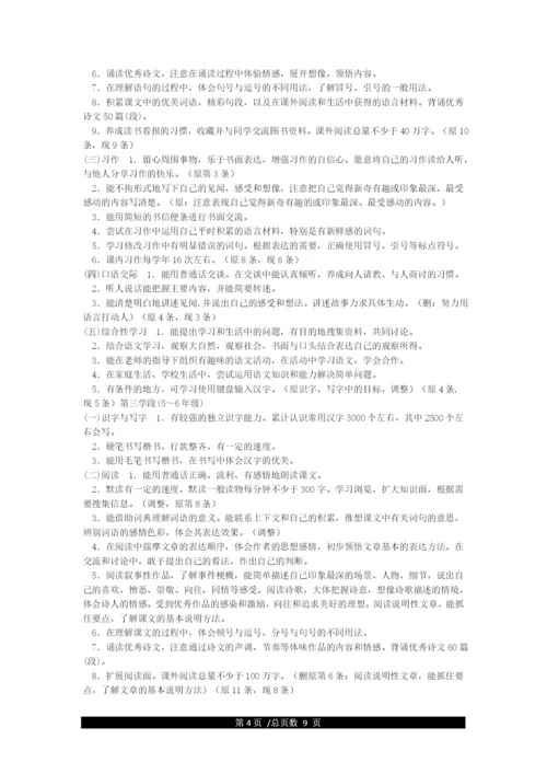 (最新版)小学语文新课程标准.docx