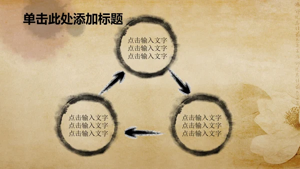 古香古色中国风佛教PPT动态模板信佛