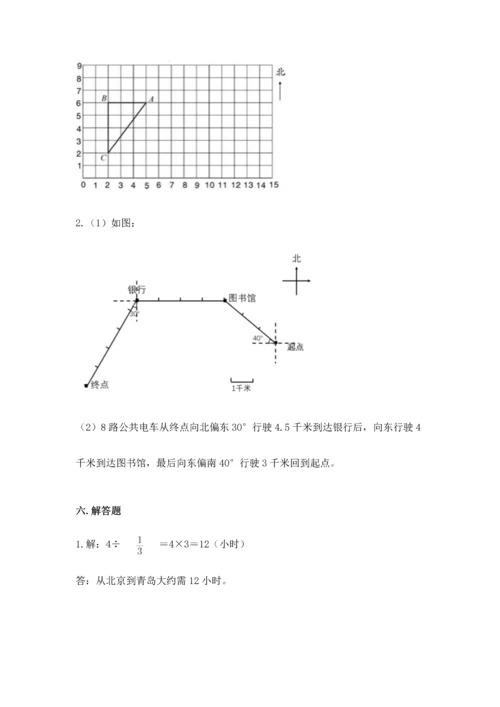 人教版六年级上册数学期中测试卷往年题考.docx