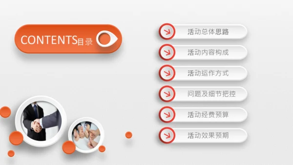 微粒体组织活动策划方案书PPT模板