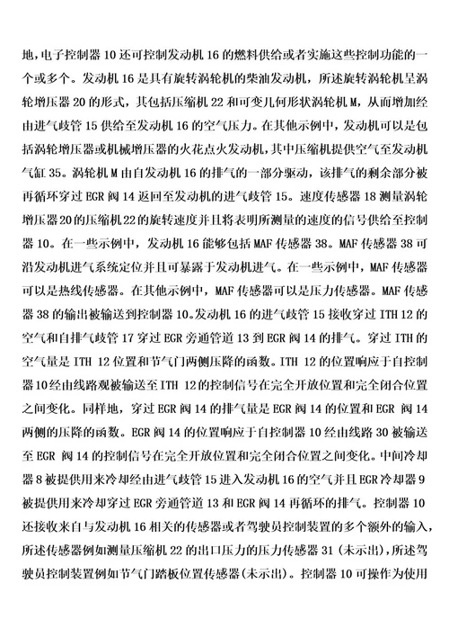 经由压缩机速度控制发动机的方法和系统的制作方法