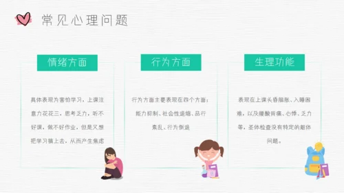 青春期青少年心理健康通用PPT模板