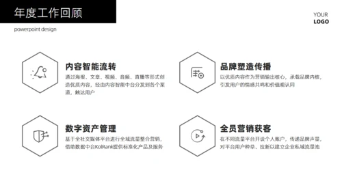 简约大气商务风个人总结汇报通用PPT模板
