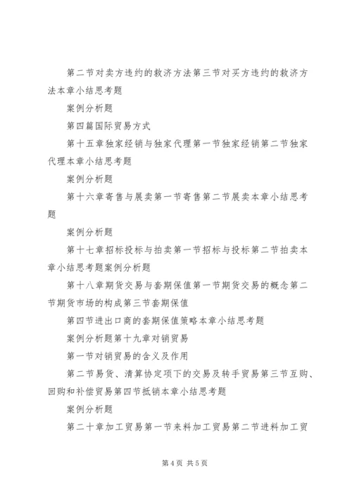 国际贸易实务调研报告 (2).docx