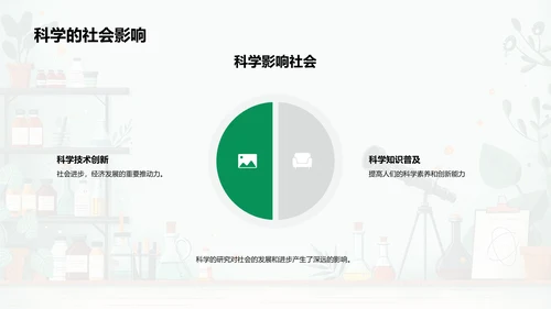 科学世界探秘PPT模板