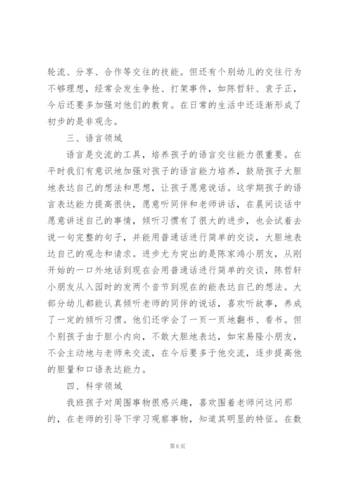 小班幼儿发展分析评价.docx
