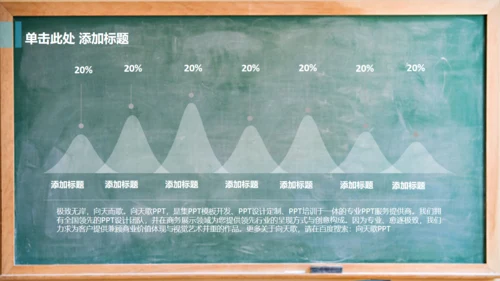 教室黑板学校教学课堂通用PPT课件模板