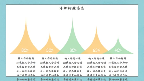 夏日清新甜筒通用PPT模板