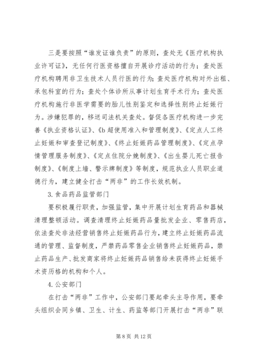 人口性别比综合治理工作意见.docx