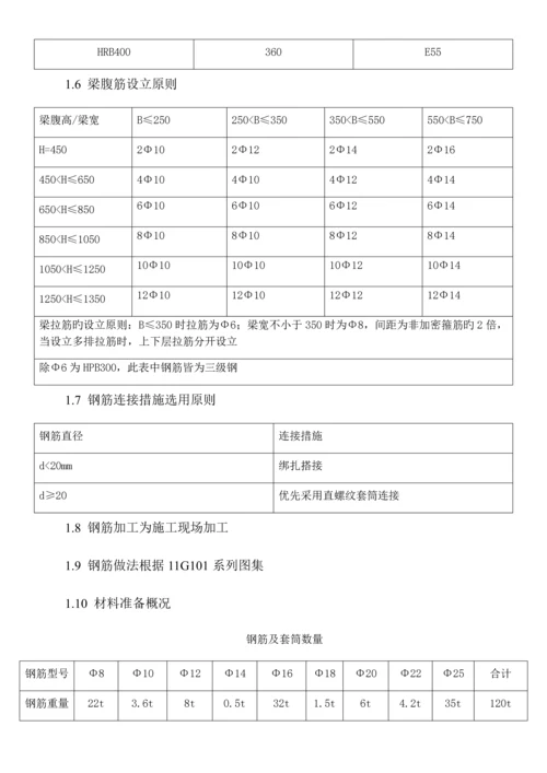 教学楼钢筋关键工程综合施工专题方案.docx