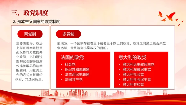 红色水墨风入党培训PPT