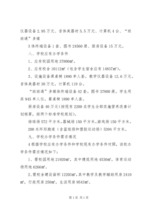 学校改造项目建设计划书.docx