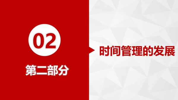 红色商务员工培训时间管理培训PPT