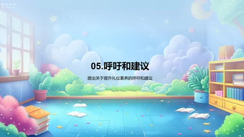 礼仪素养提升指南PPT模板