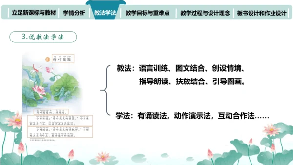 12荷叶圆圆  第1课时   说课课件