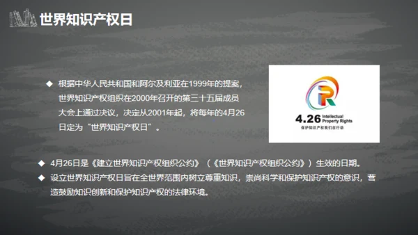 IPR知识产权介绍通用PPT模板
