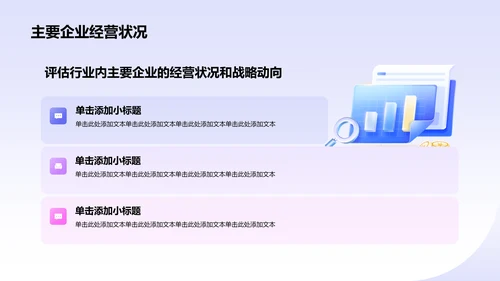 蓝色3D风数据分析报告PPT模板