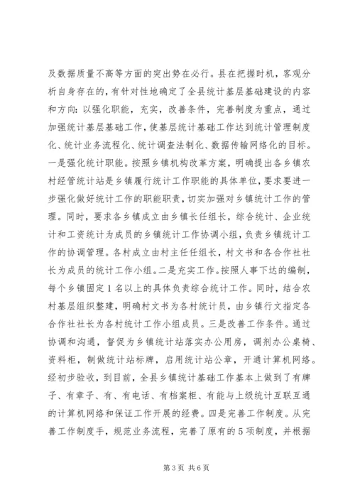 乡镇统计建设年度工作报告.docx