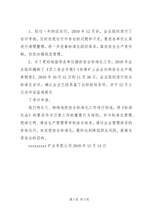 安全标准化验收汇报材料(5).docx