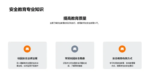 全面校园安全教育