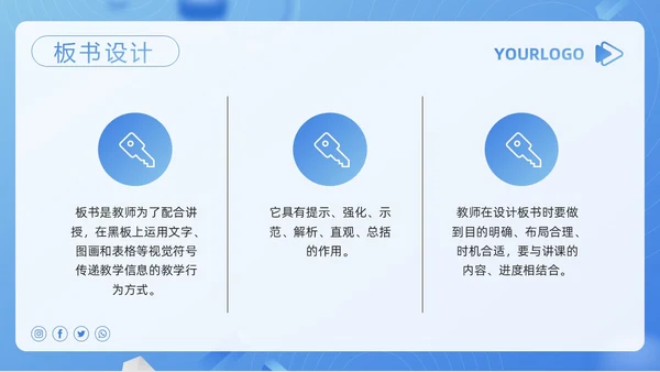 蓝色简约安全教育教学设计PPT模板宣传PPT动态PPT