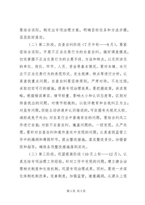 乡镇治理商业贿赂专项工作实施方案.docx