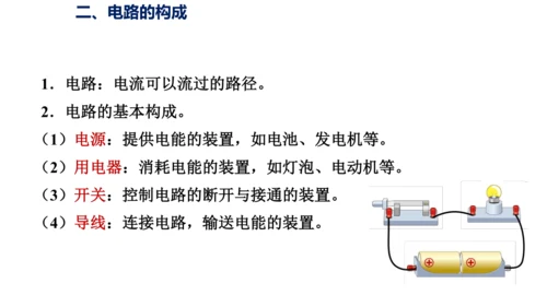 九年级物理全一册教材配套同步课件同步练习（人教版）15.2电流和电路（同步课件）29页ppt