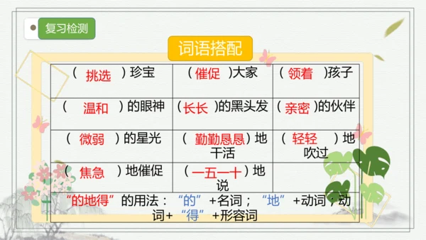 【核心考点】语文部编版五年级上册第三单元复习 课件