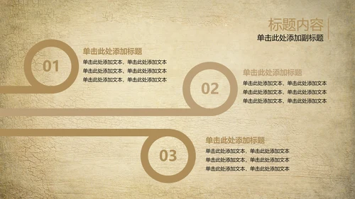 欧式复古怀旧风格ppt动态模板