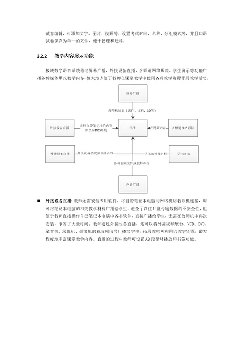 语音教室方案教材