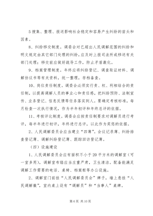 关于加强全县村级人民调解委员会规范化建设的实施意见_1 (3).docx