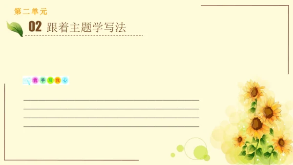 统编版语文四年级上册2024-2025学年度第二单元习作： 我的家人（课件）