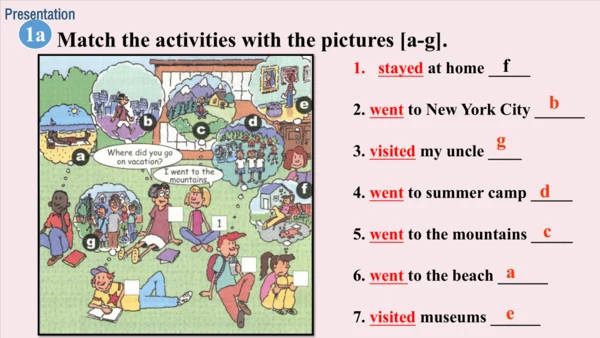 【单元整体教学课件】Unit1 Section A（1-2d）听说课-2024秋新人教八上Unit 