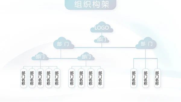 蓝色简约气质公司产品宣传介绍通用PPT动态模板