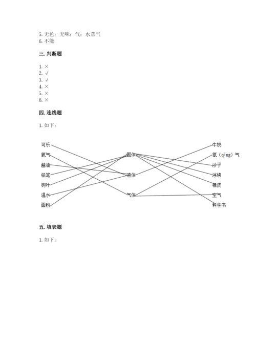 教科版小学三年级上册科学期末测试卷及参考答案（基础题）.docx