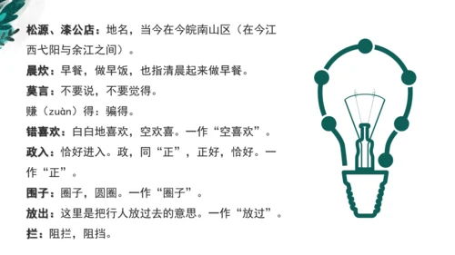 课外古诗词诵读 过松源晨炊漆公店（其五）课件