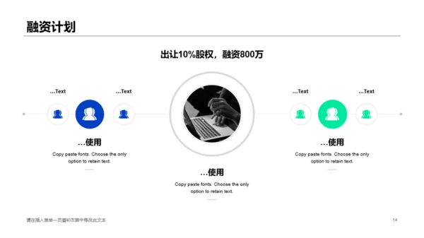蓝色同城物流商业项目投资计划书PPT下载