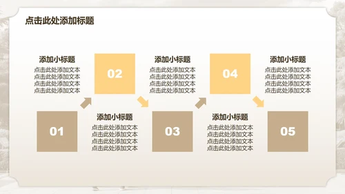 棕色复古风南京家乡介绍PPT模板