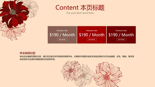 2017红色大气工作总结通用PPT幻灯片
