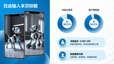 产品介绍-蓝色简约风2项