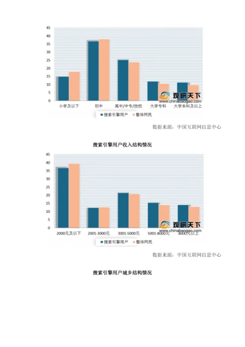 我国搜索引擎行业用户规模及市场竞争格局分析.docx