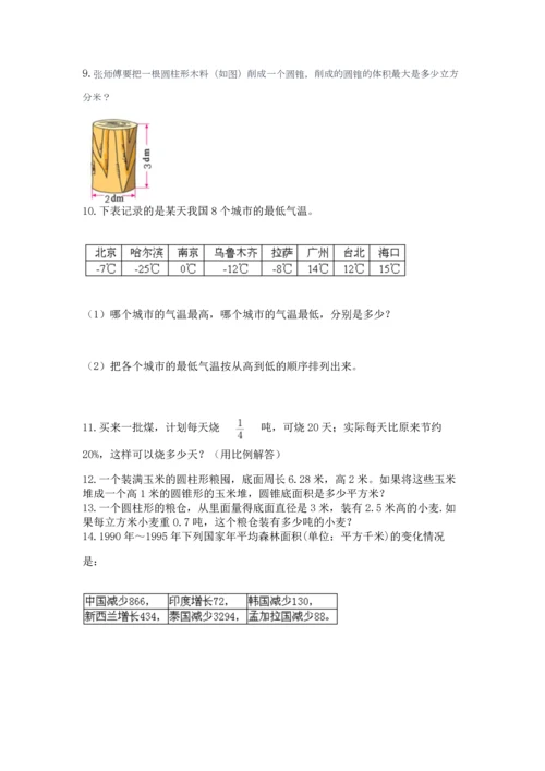 六年级小升初数学应用题50道精品【考点梳理】.docx