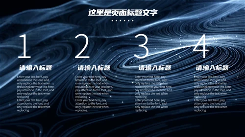 未来科技互联网工作汇报通用PPT模板